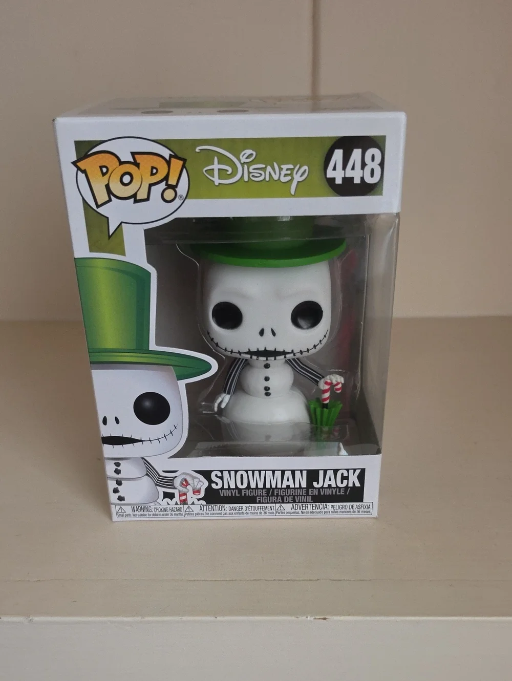 Funko Pop! Disney Snowman Jack Vinyl Figure - White & Green